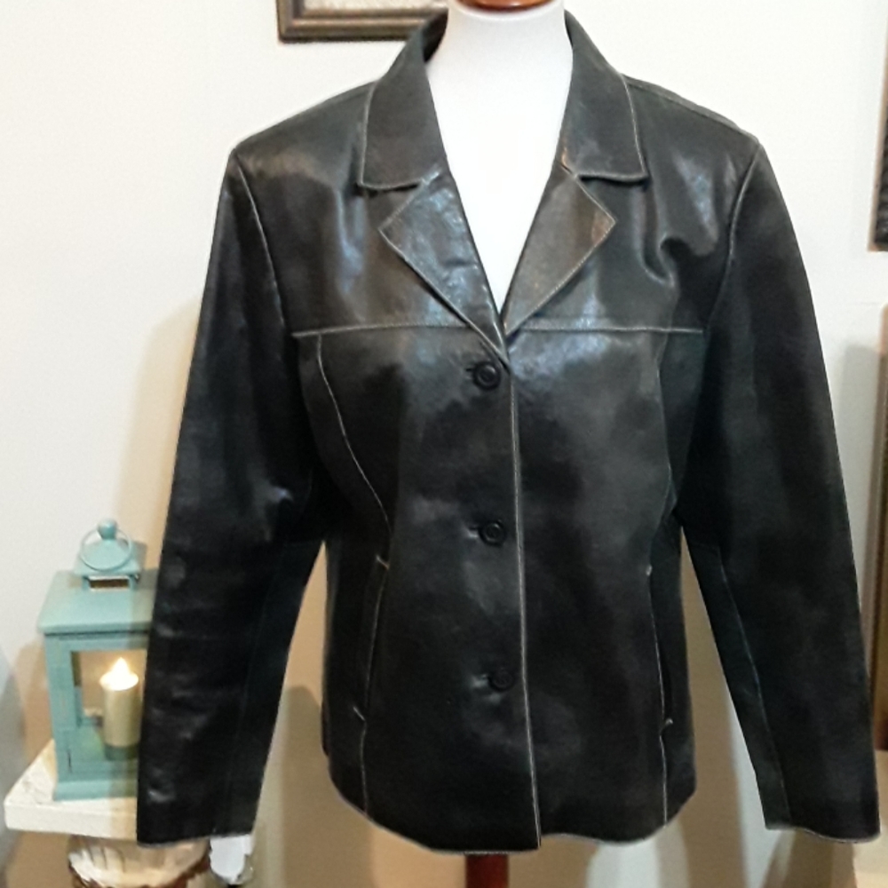 Mossimo leather jacket